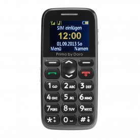 Mobiltelefon, kártyafüggetlen, szürke - Doro Primo 215